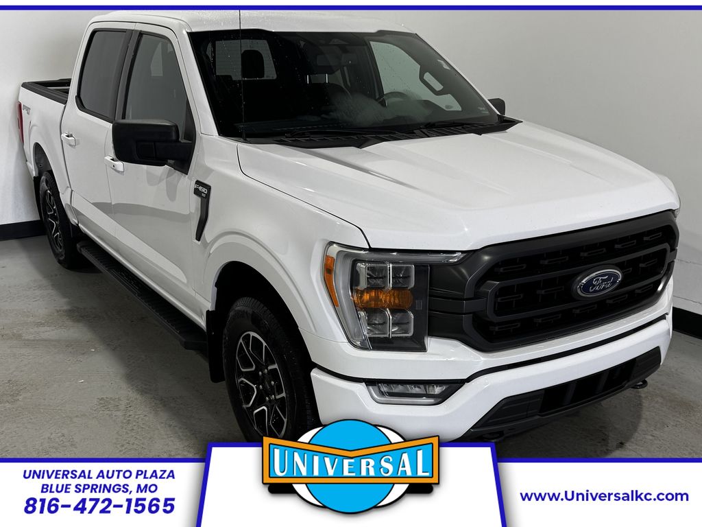 Oxford White 2021 Ford F-150 Pickup Truck Four-Wheel Drive Automatic