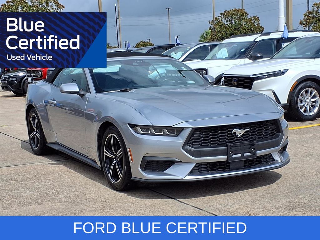 2024 Ford Mustang EcoBoost Premium Silver at DeMontrond Mazda
