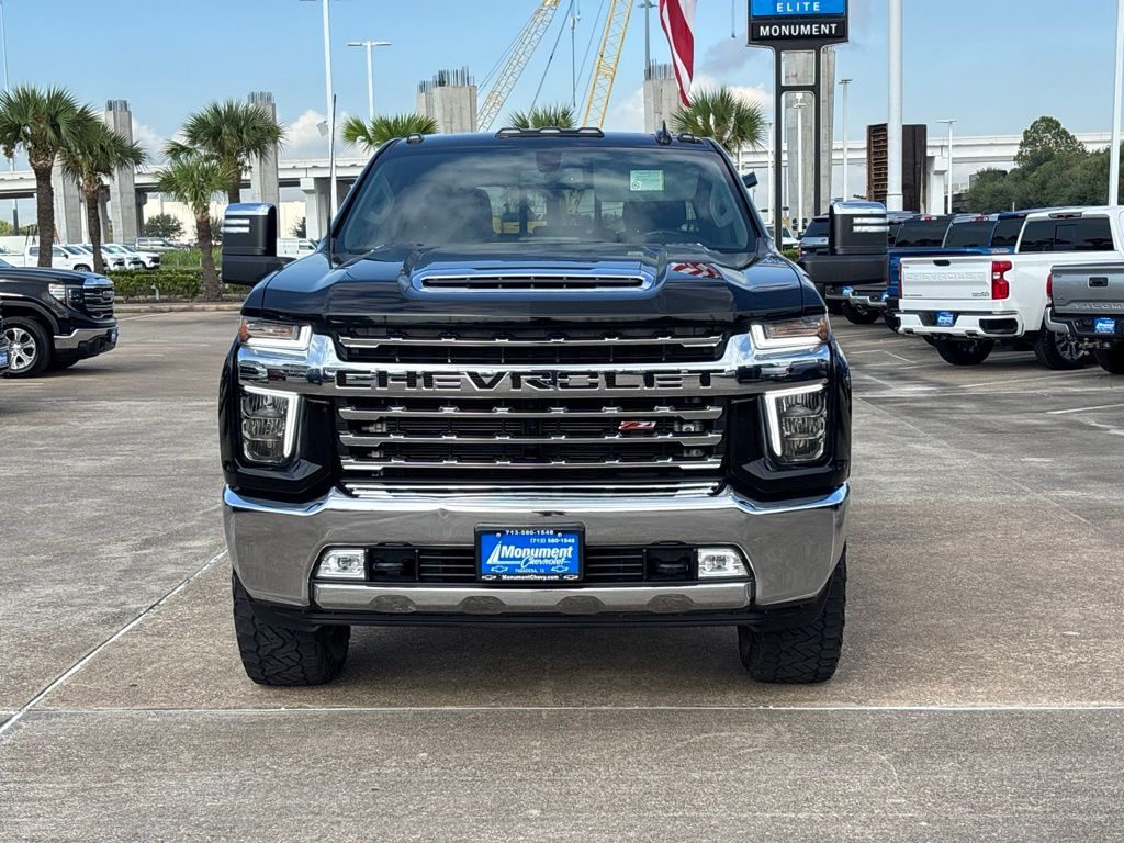 2021 Chevrolet Silverado 2500HD LTZ Black at Classic Chevrolet Galveston