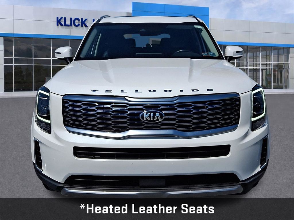 2020 Kia Telluride S White at South Hills Kia