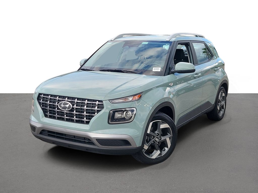 Green 2025 Hyundai Venue SUV / Crossover Front-Wheel Drive Continuously Variable Transmission
