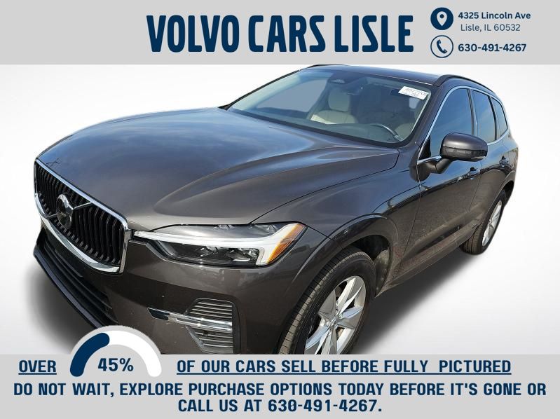 Platinum Gray Metallic 2022 Volvo XC60 SUV / Crossover All-Wheel Drive Automatic