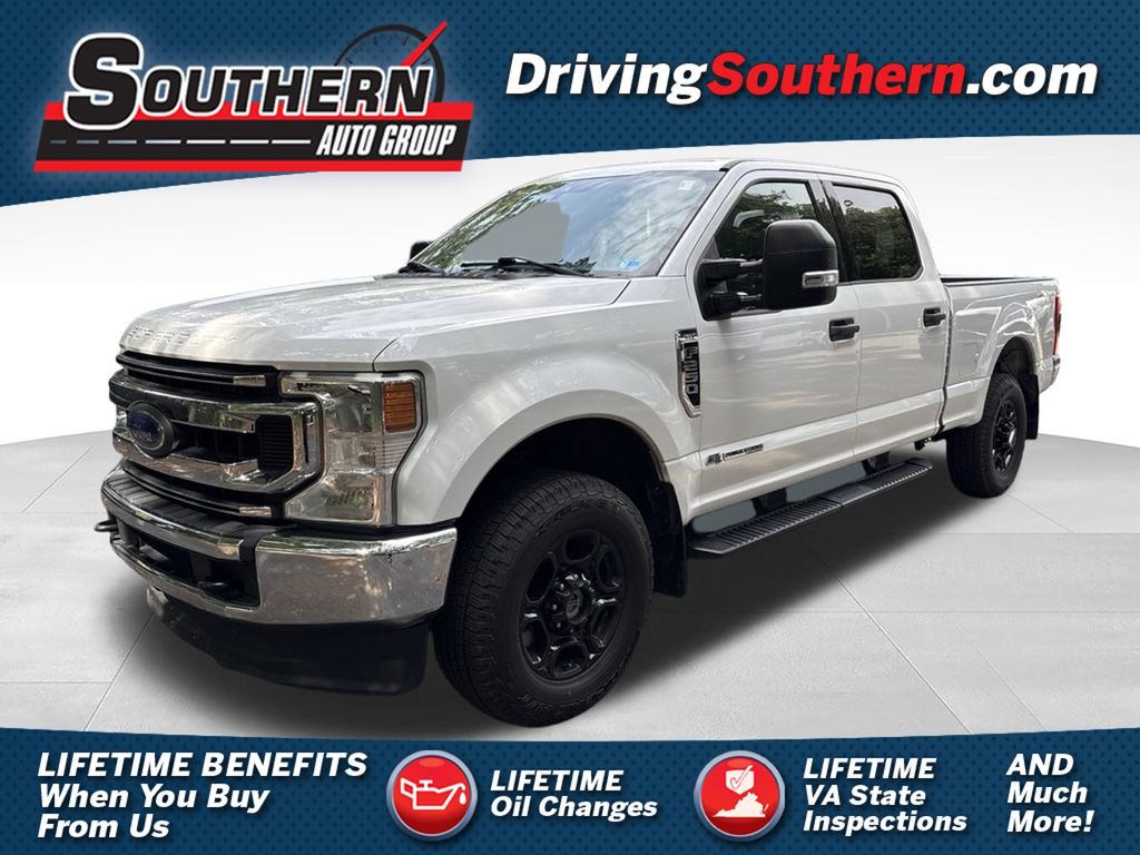 Oxford White 2021 Ford F-250 Super Duty Pickup Truck Four-Wheel Drive Automatic