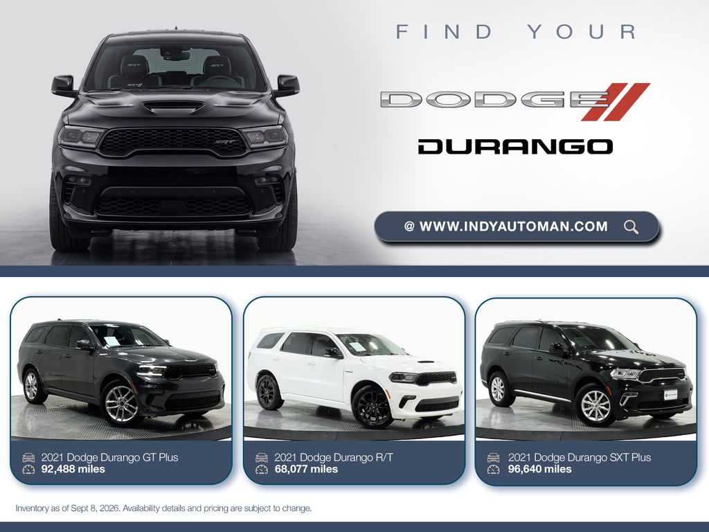 Gray Clearcoat 2020 Dodge Durango SUV / Crossover All-Wheel Drive 8-Speed Automatic