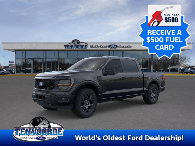 Agate Black Metallic 2026 Ford F-150 Pickup Truck Four-Wheel Drive Automatic