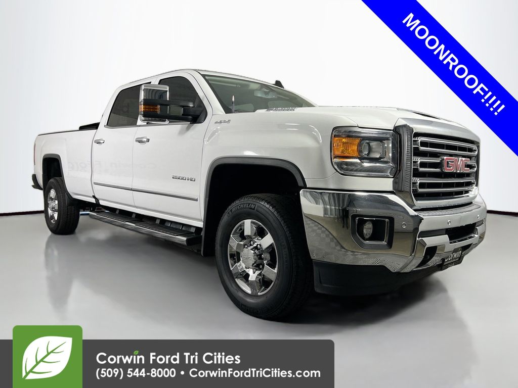 Summit White 2017 GMC Sierra 2500HD Pickup Truck Four-Wheel Drive 6-Speed Automatic