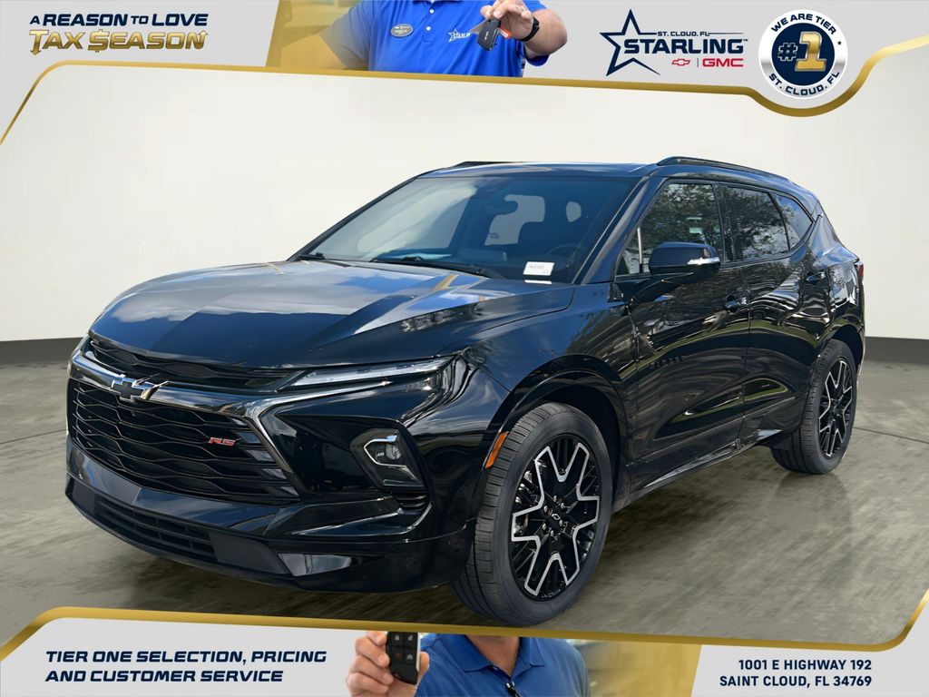 Black 2023 Chevrolet Blazer RS AWD SUV / Crossover All-Wheel Drive 9-Speed Automatic Overdrive
