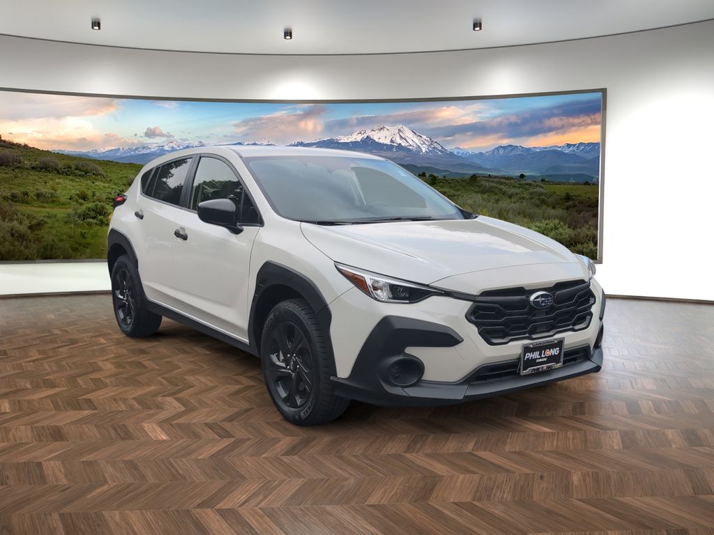 Crystal White Pearl 2024 Subaru Crosstrek SUV / Crossover All-Wheel Drive Continuously Variable Transmission