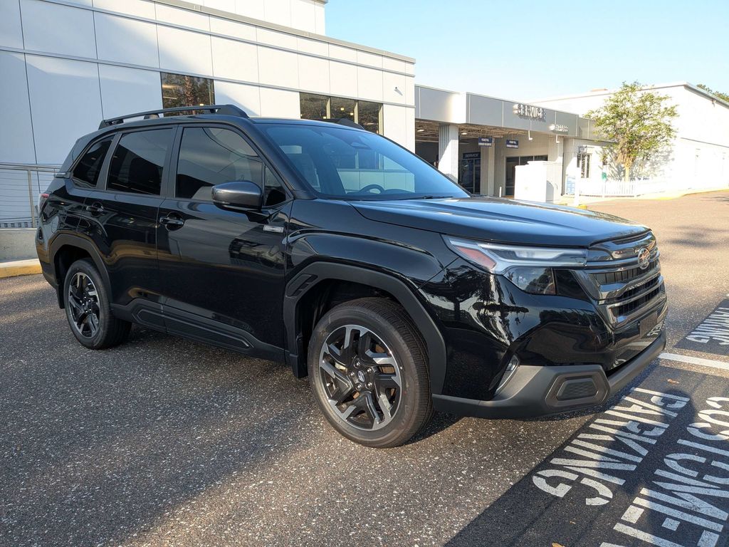 Crystal Black Silica 2026 Subaru Forester Hybrid SUV / Crossover All-Wheel Drive Continuously Variable Transmission