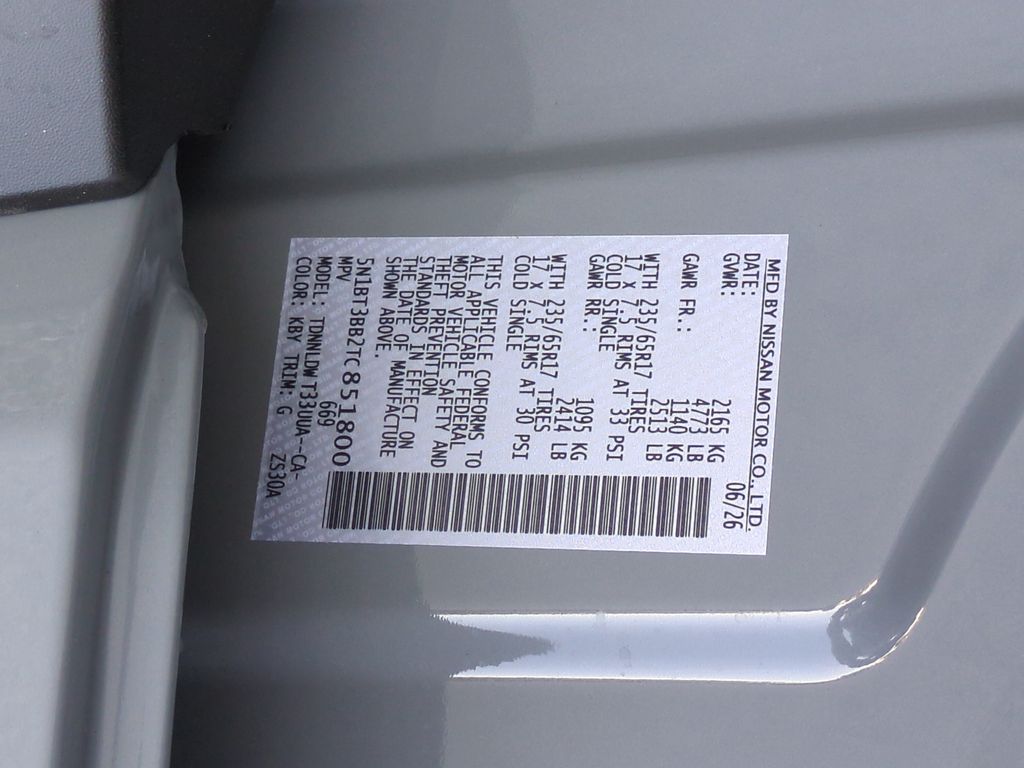 New 2026 Boulder Gray Pearl Nissan Rock Creek® image 25