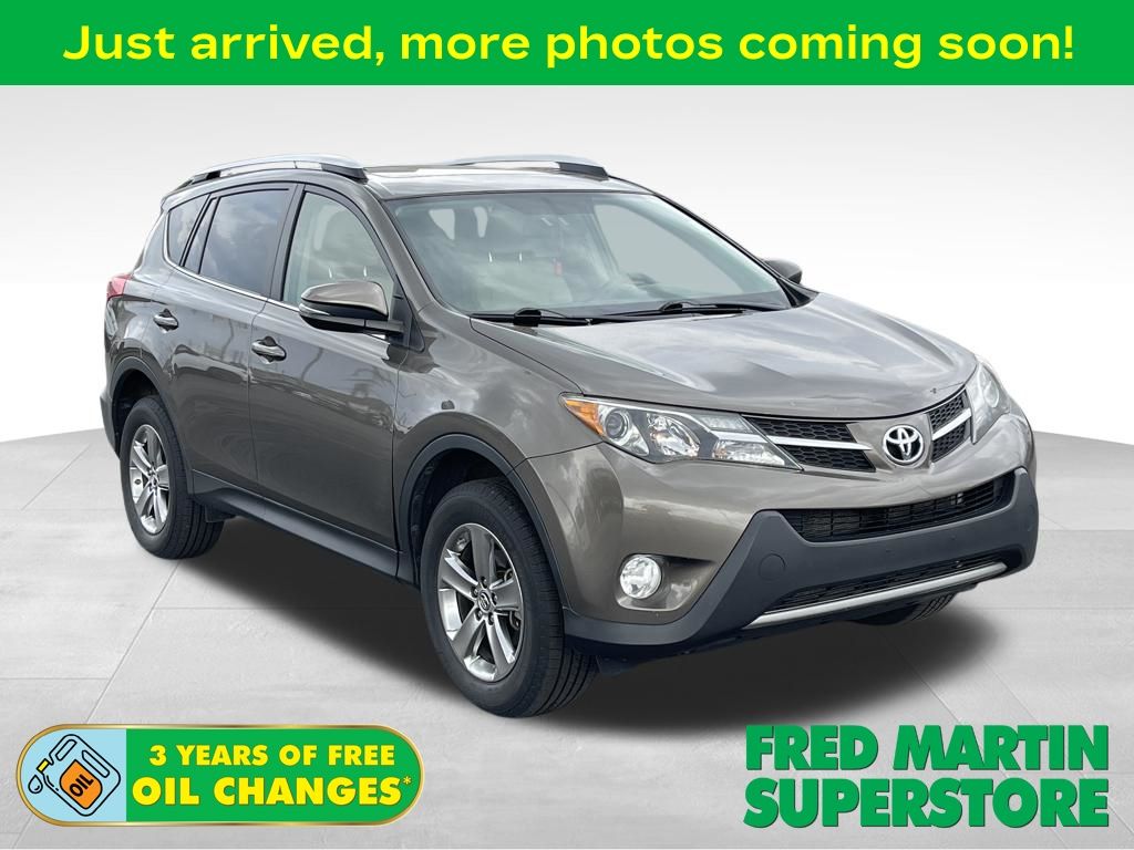Pyrite Mica 2015 Toyota RAV4 XLE AWD SUV / Crossover All-Wheel Drive 6-Speed Automatic