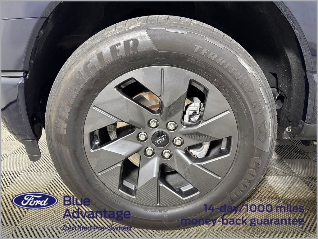 Certified Used 2025 Blue Ford Lariat image 14