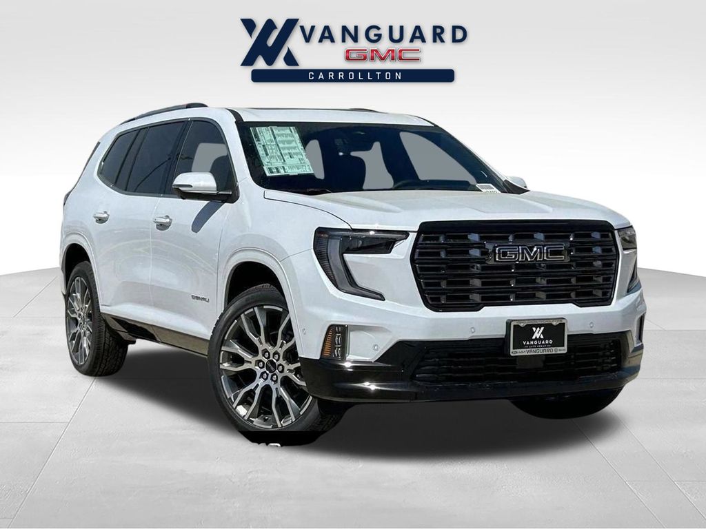 Glacier White Tricoat 2026 GMC Acadia SUV / Crossover Four-Wheel Drive 8-Speed Automatic