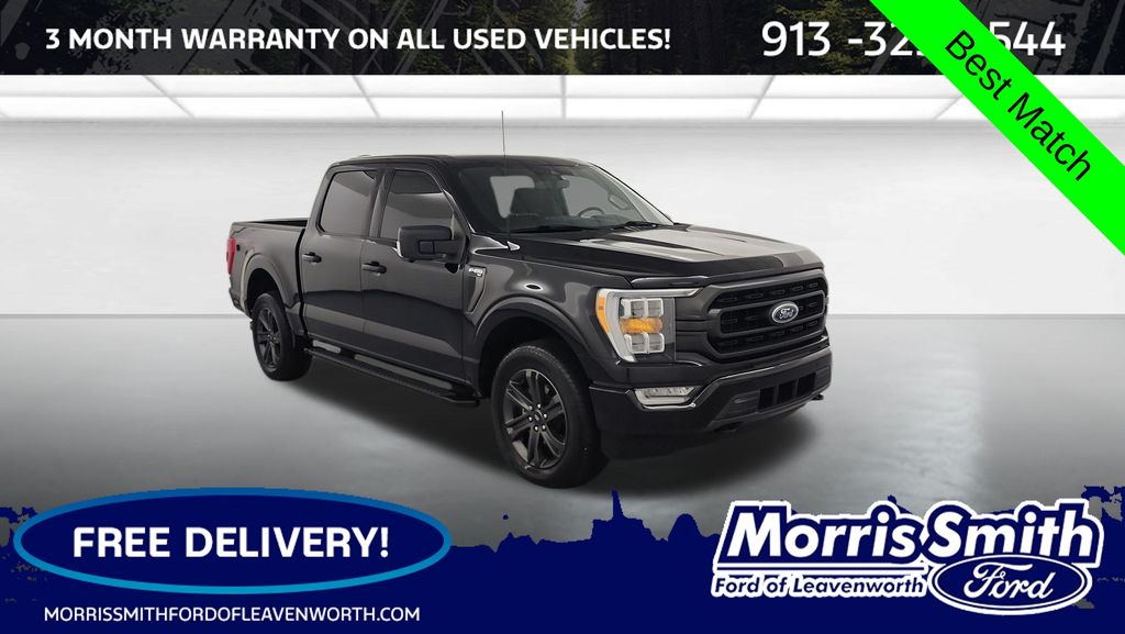 Agate Black Metallic 2023 Ford F-150 Pickup Truck Four-Wheel Drive Automatic