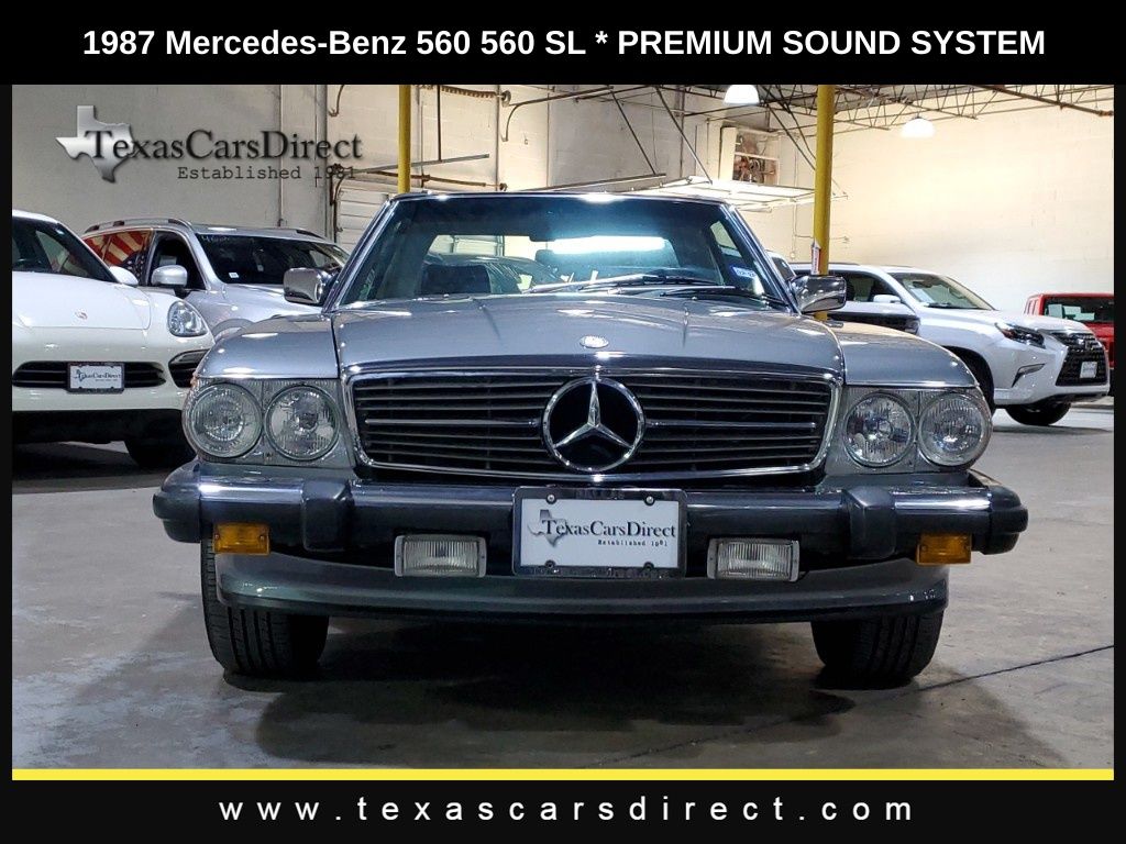 1987 Mercedes-Benz 500-Class 560 SL 2