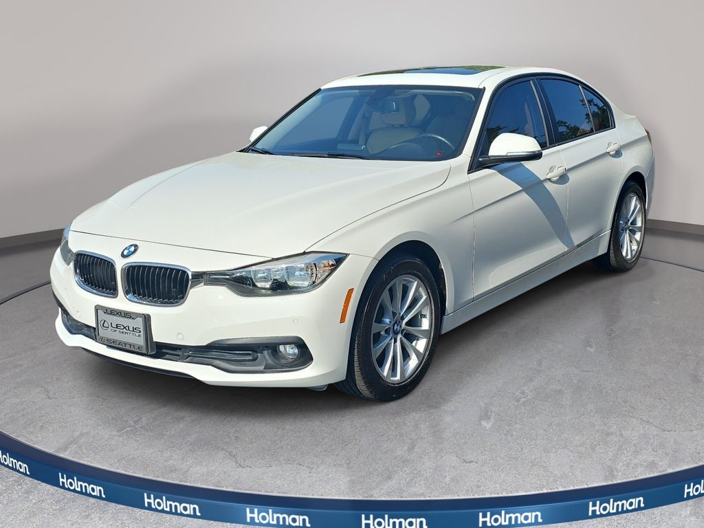 Alpine White 2017 BMW 3 Series Sedan All-Wheel Drive 8-Speed Automatic