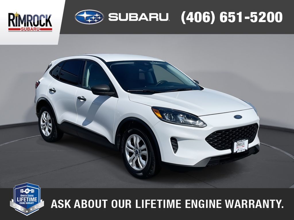 Oxford White 2021 Ford Escape SUV / Crossover Front-Wheel Drive 8-Speed Automatic