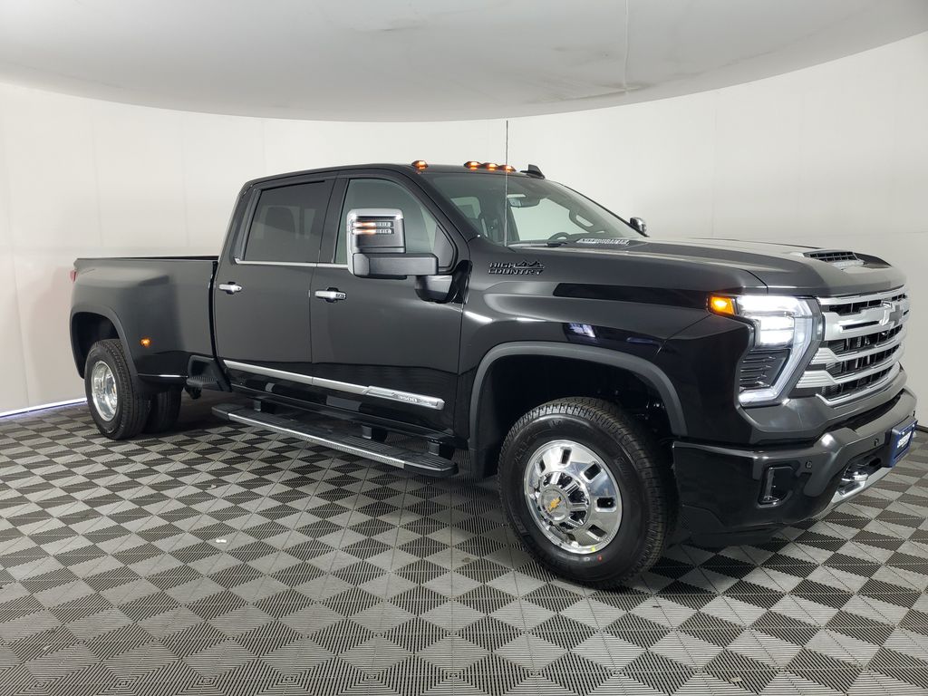 Black 2026 Chevrolet Silverado 3500HD Pickup Truck Four-Wheel Drive Automatic