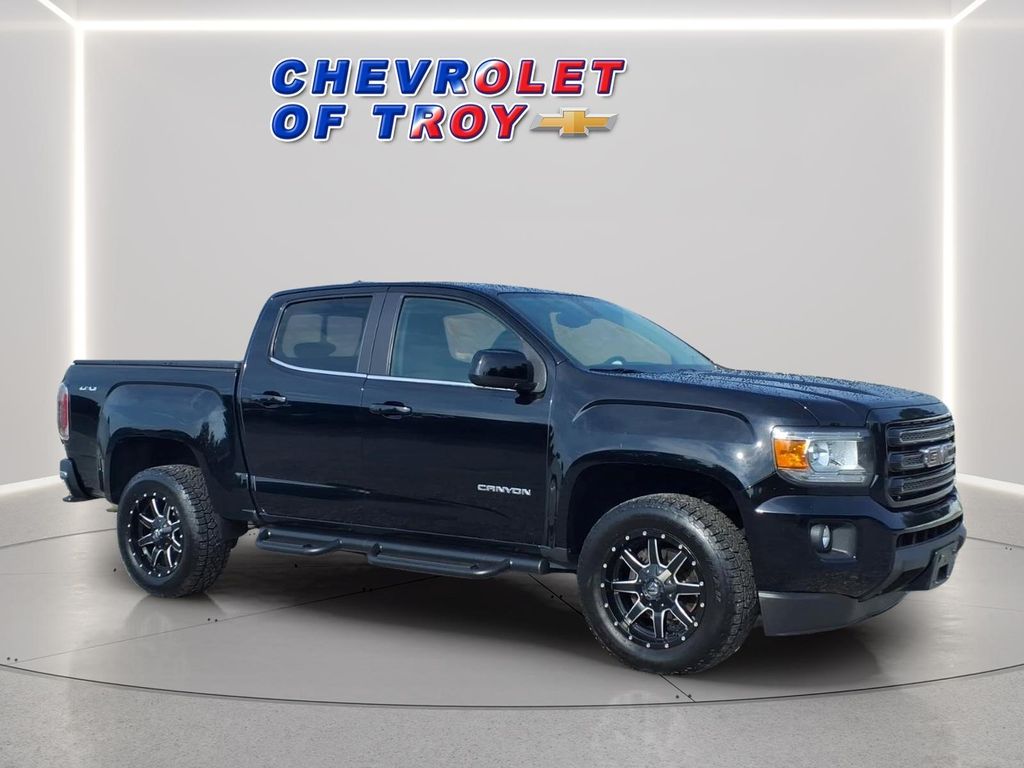 Onyx Black 2019 GMC Canyon Pickup Truck Four-Wheel Drive 8-Speed Automatic