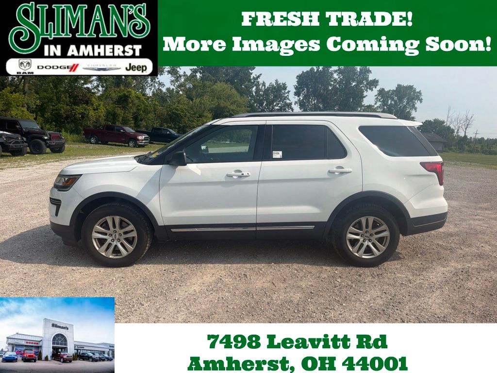 Oxford White 2019 Ford Explorer SUV / Crossover All-Wheel Drive 6-Speed Automatic