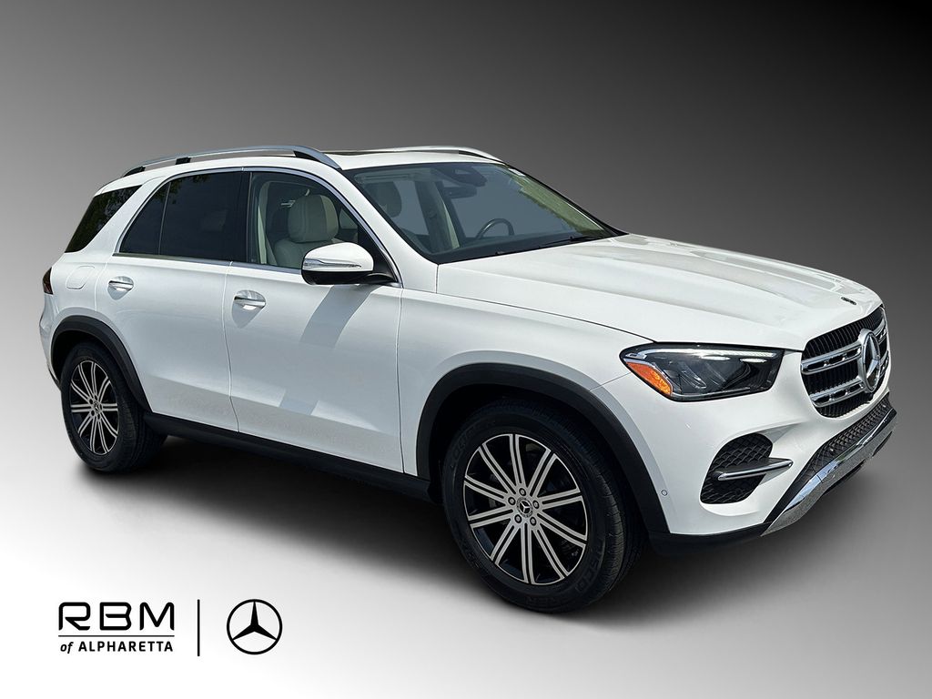 White 2025 Mercedes-Benz GLE 350 4MATIC SUV / Crossover All-Wheel Drive 9-Speed Automatic
