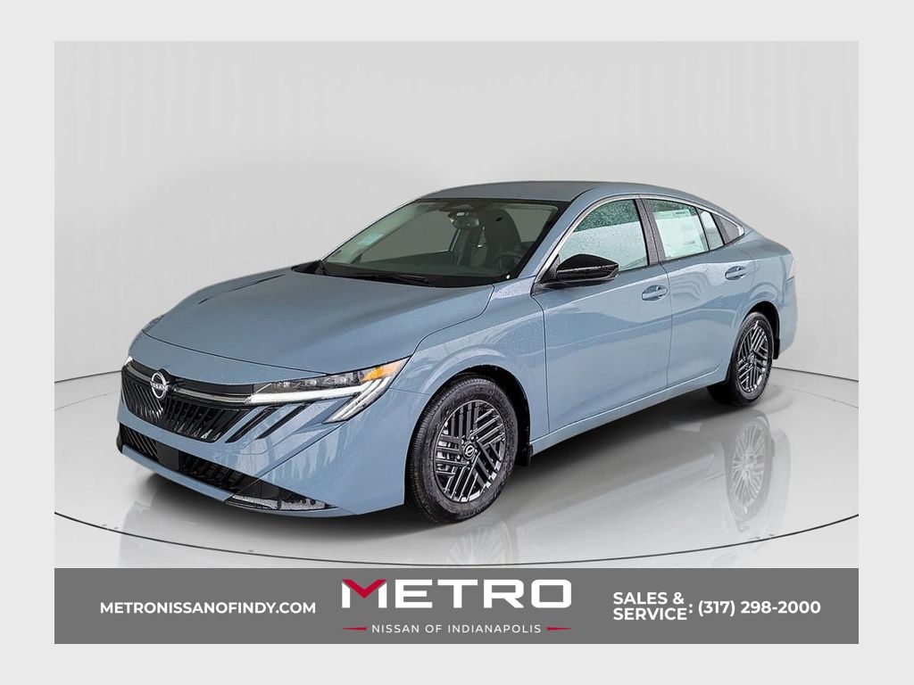 Atlantic Gray Metallic 2026 Nissan Sentra Sedan Front-Wheel Drive Continuously Variable Transmission