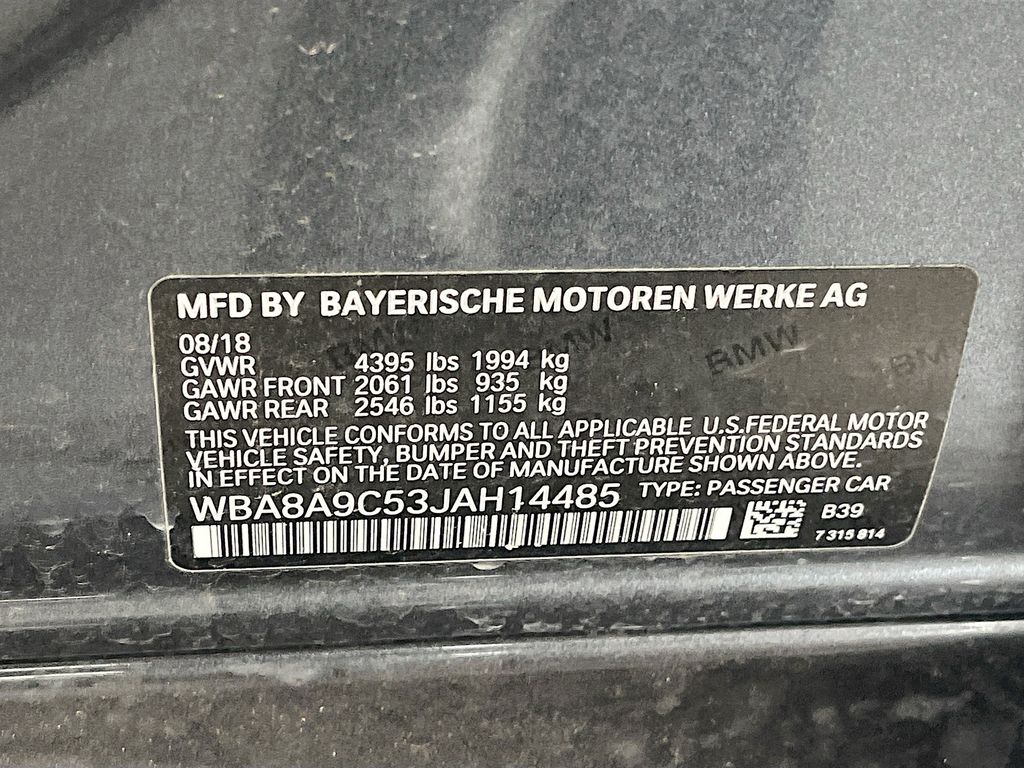Used 2018 Gray BMW 320i image 29