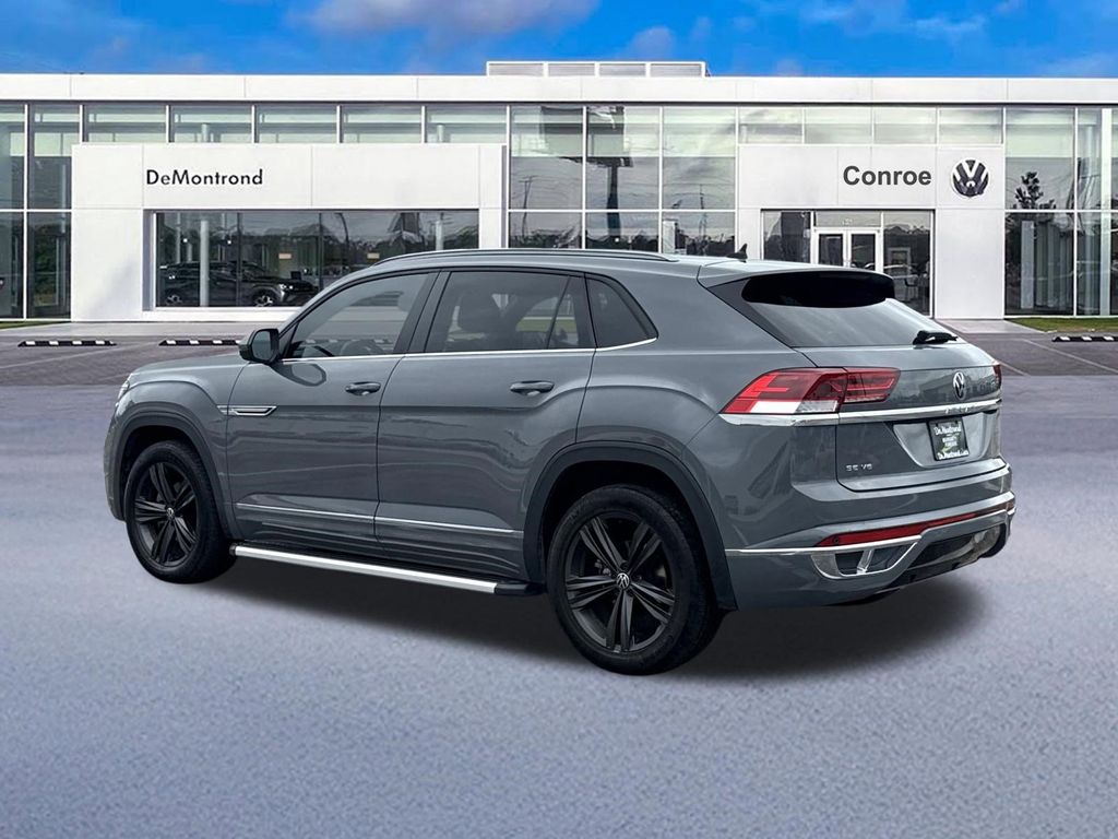 2021 Volkswagen Atlas Cross Sport 3.6L V6 SE w/Technology R-Line Gray at Community Toyota