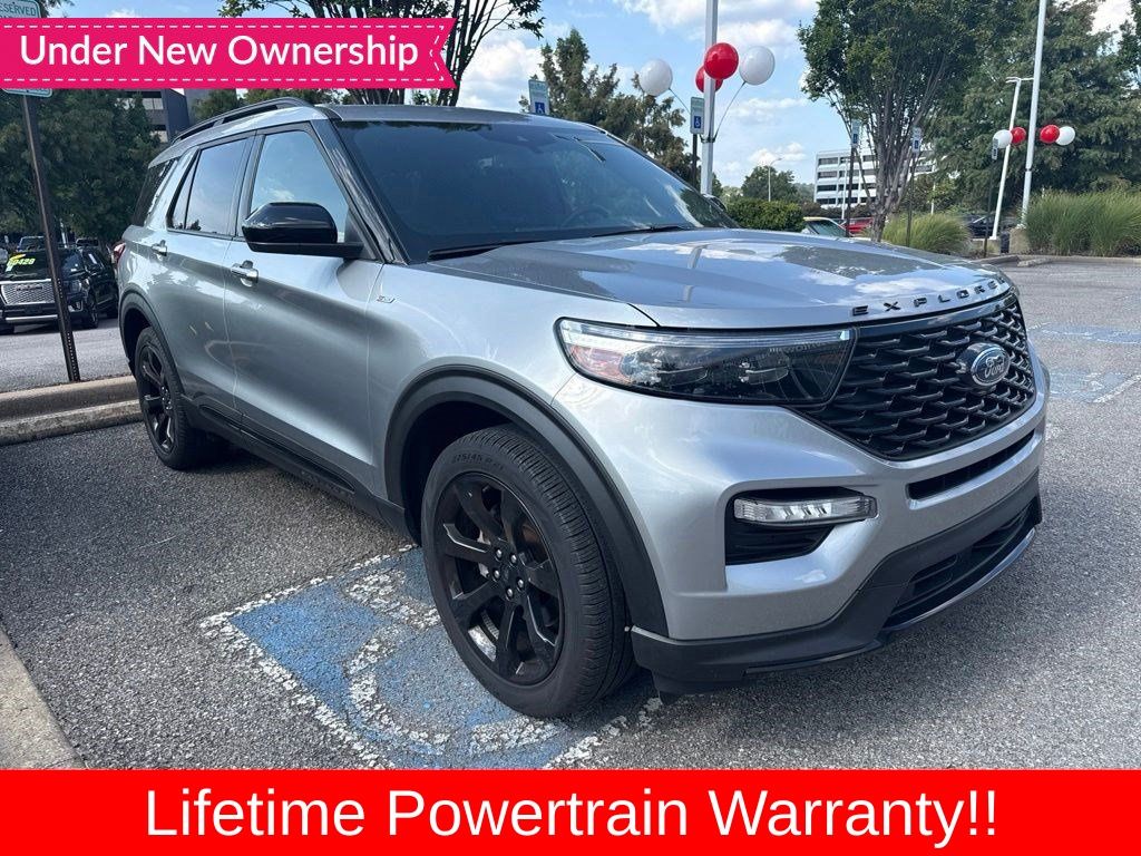 Silver Metallic 2023 Ford Explorer SUV / Crossover All-Wheel Drive Automatic