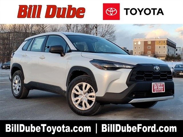 White (Wind Chill Pearl) 2026 Toyota Corolla Cross L AWD SUV / Crossover All-Wheel Drive Continuously Variable Transmission