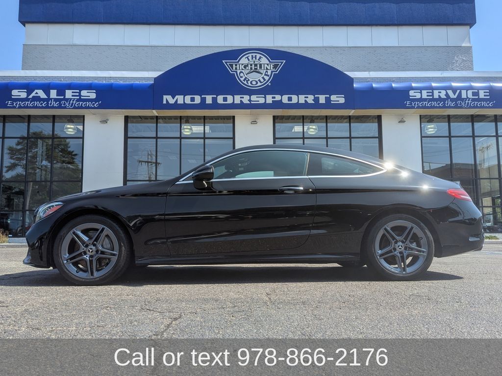 Black 2020 Mercedes-Benz C-Class Sedan All-Wheel Drive 9-Speed Automatic