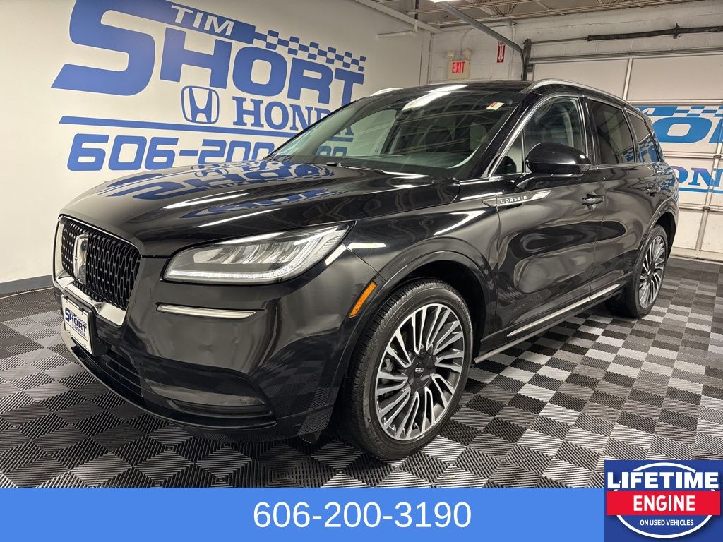 Black Metallic 2022 Lincoln Corsair Standard AWD SUV / Crossover All-Wheel Drive 8-Speed Automatic