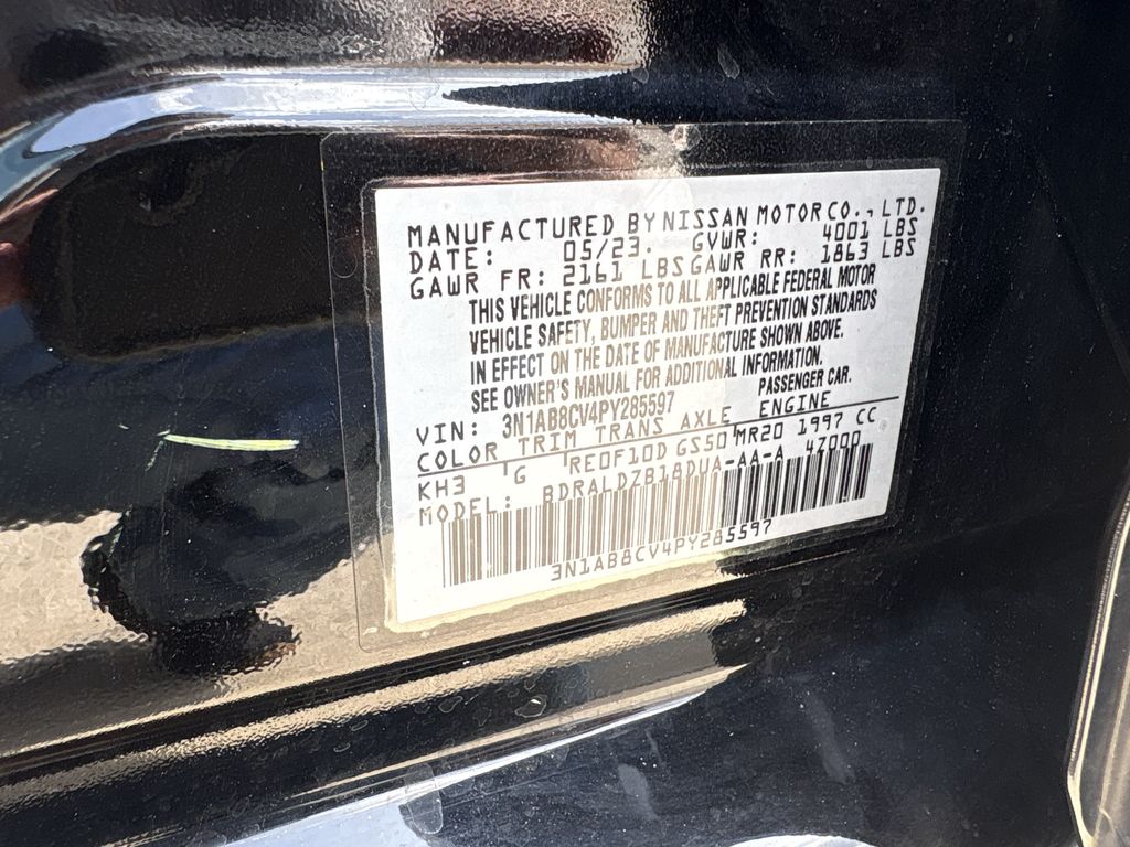 2023 Nissan Sentra SV Black at Texan Dodge Chrysler Jeep Ram