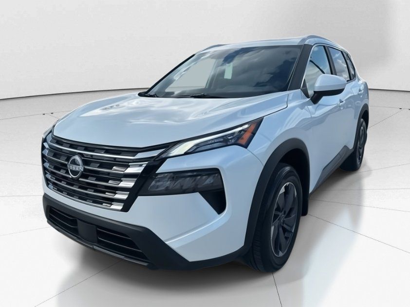 2025 Everest White Pearl Nissan Rogue SV FWD SUV
