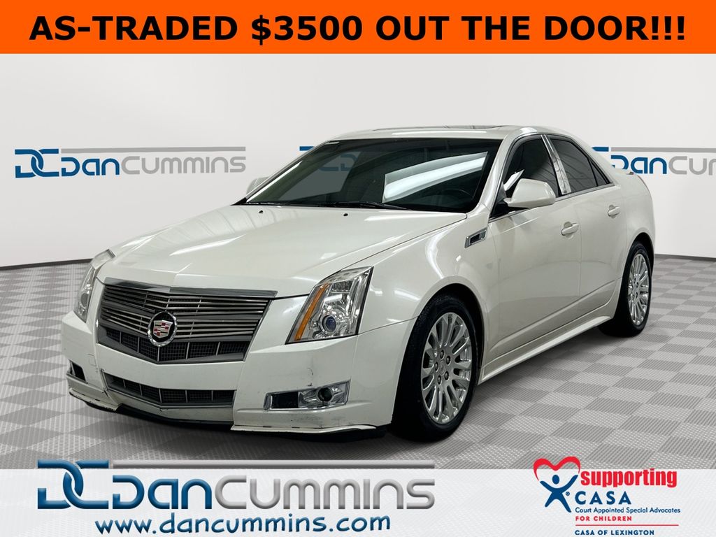 White Diamond Clearcoat 2011 Cadillac CTS 3.6L Performance RWD Sedan Rear-Wheel Drive 6-Speed Automatic