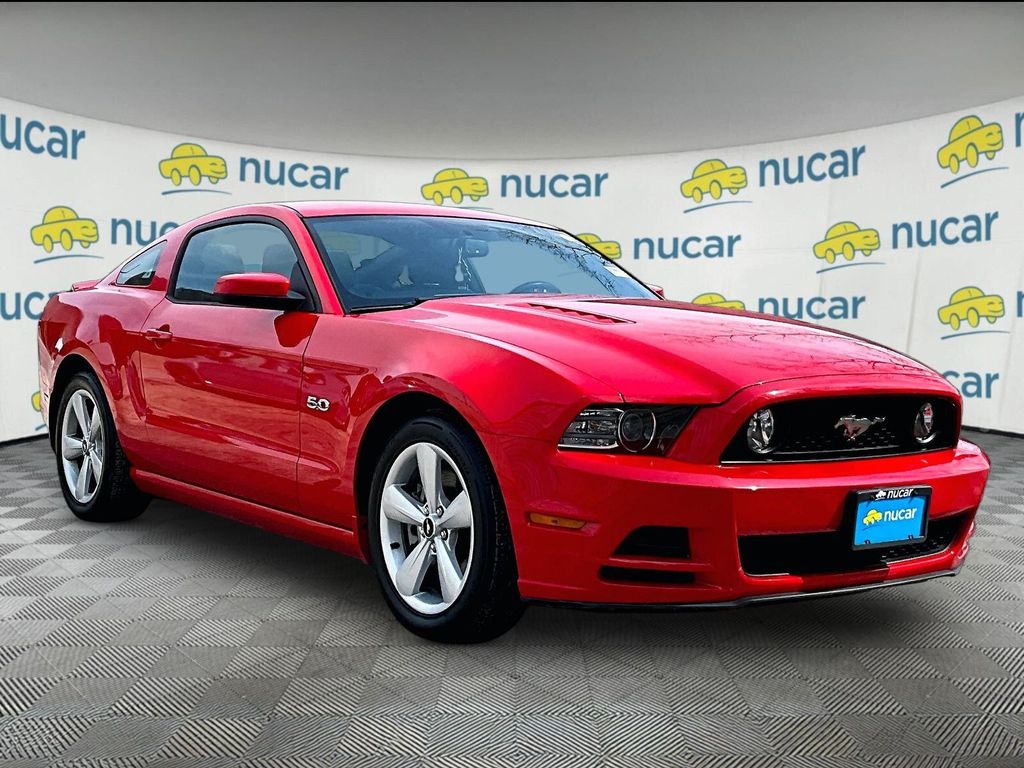 Race Red 2014 Ford Mustang GT Coupe RWD Coupe Rear-Wheel Drive 6-Speed Manual