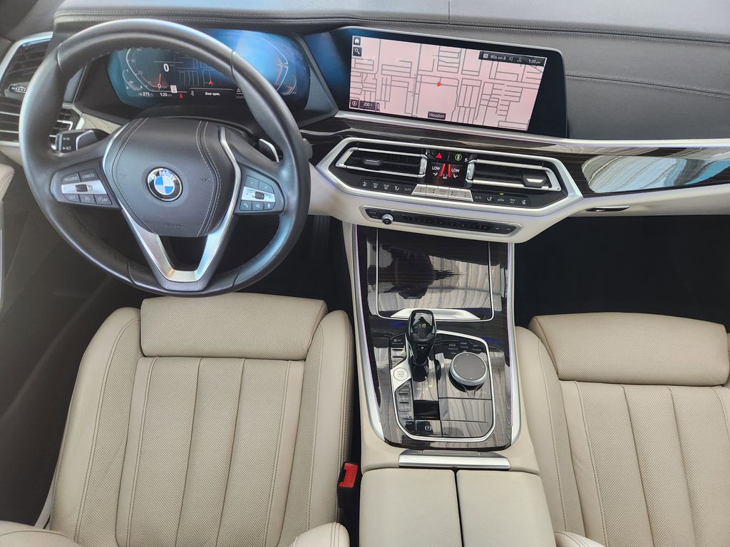2021 BMW X5 sDrive40i White at Mac Haik CDJR North Houston