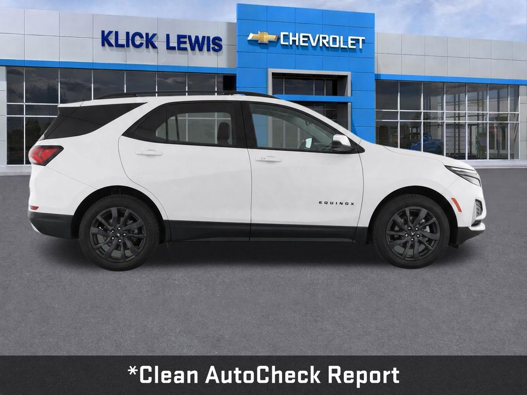 2022 Chevrolet Equinox RS White at Klick Lewis Buick Chevrolet