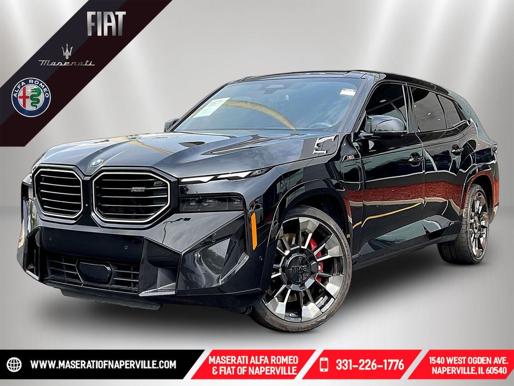 Black Sapphire Metallic 2023 BMW XM SUV / Crossover All-Wheel Drive 8-Speed Automatic