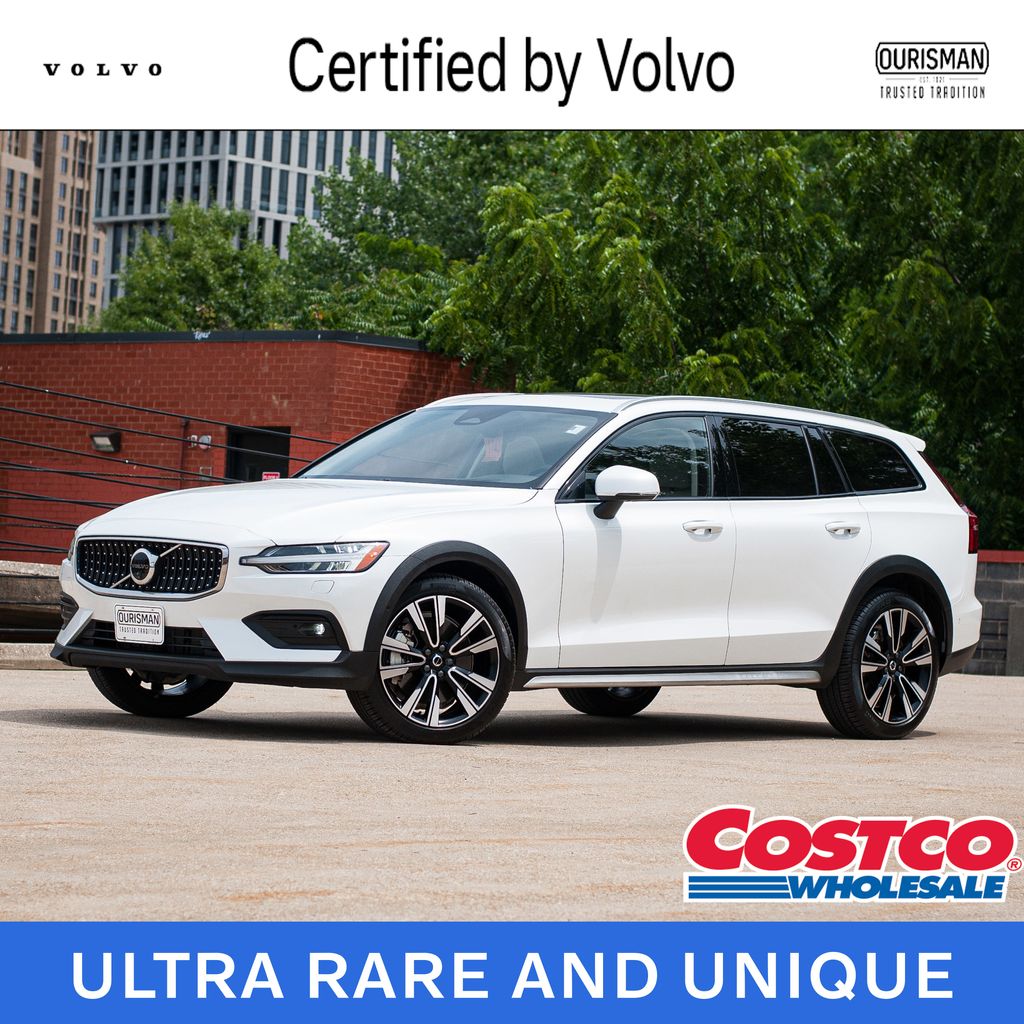 Crystal White Pearl 2026 Volvo V60 Wagon All-Wheel Drive Automatic