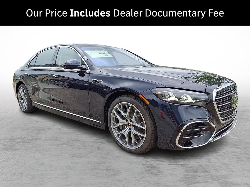 Nautical Blue Metallic 2027 Mercedes-Benz S-Class Sedan All-Wheel Drive 9-Speed Automatic