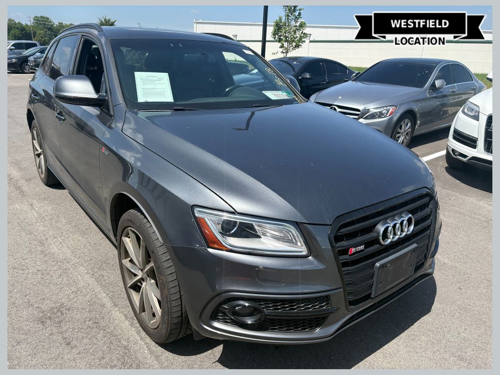 Daytona Gray Pearl 2016 Audi SQ5 SUV / Crossover All-Wheel Drive 8-Speed Automatic