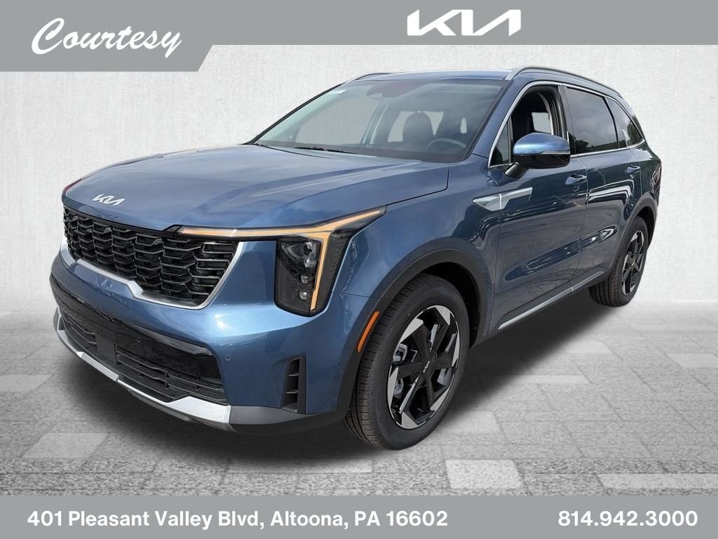 Mineral Blue 2026 Kia Sorento Hybrid SUV / Crossover All-Wheel Drive 6-Speed Automatic