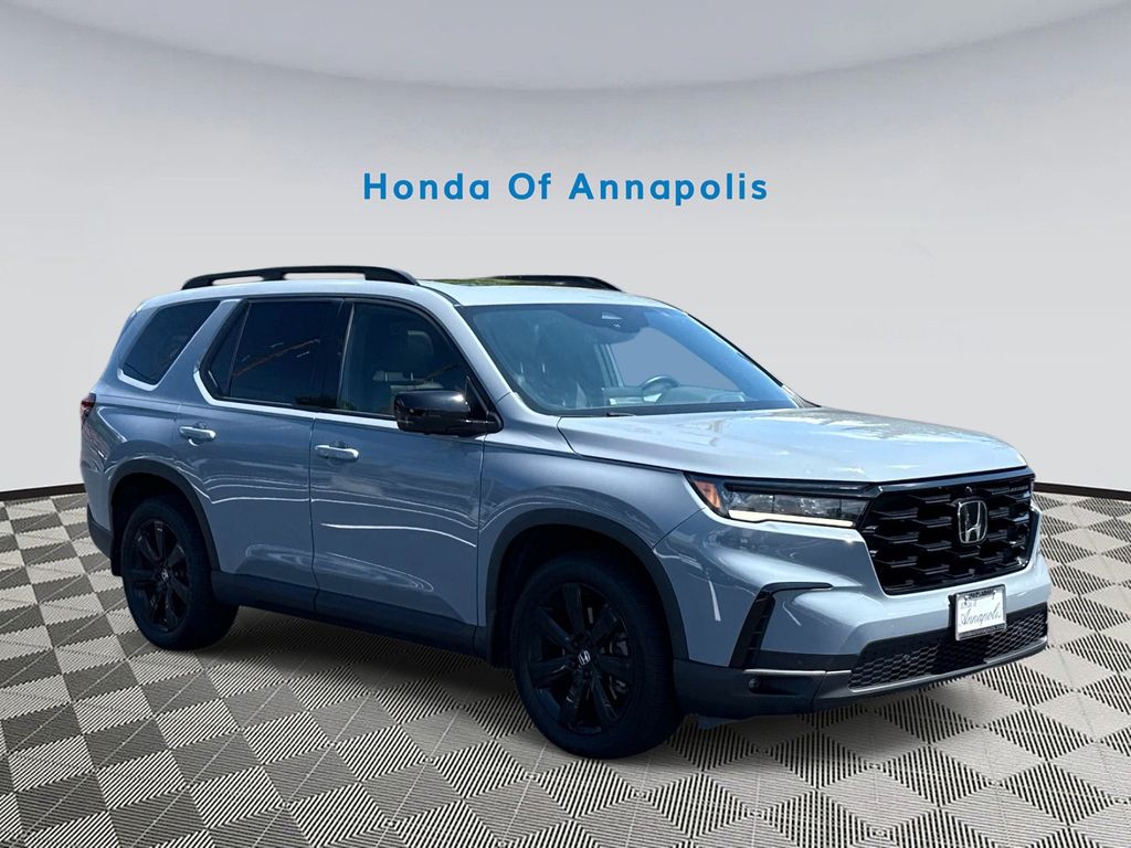 Gray 2025 Honda Pilot SUV / Crossover All-Wheel Drive Automatic