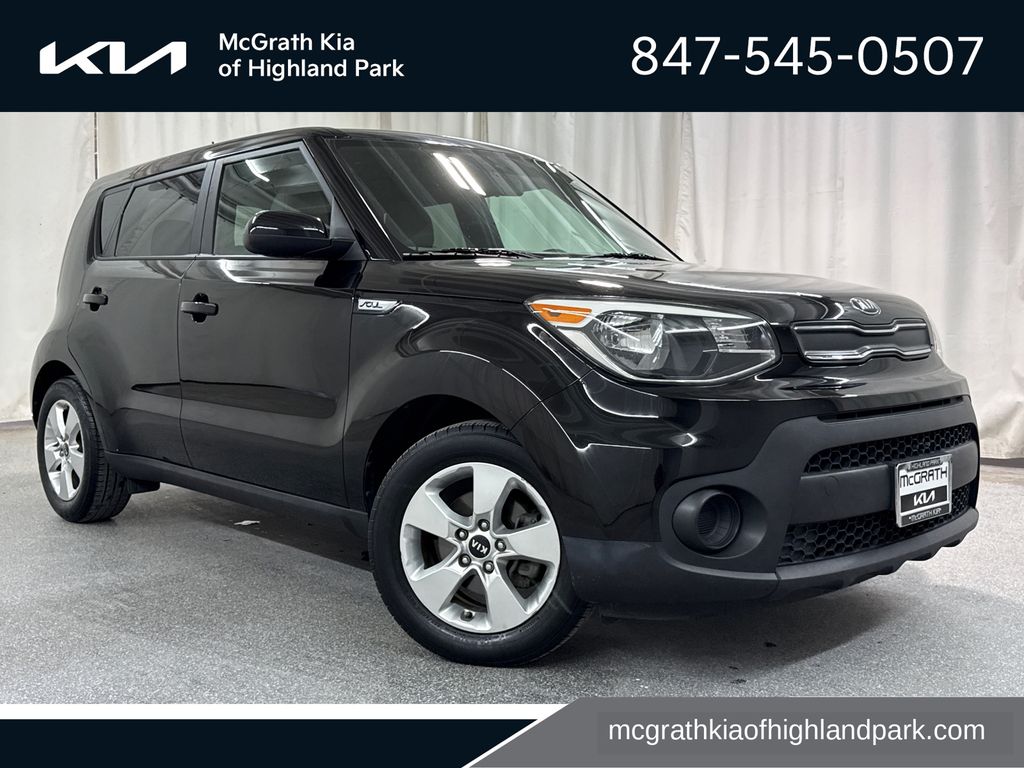 Shadow Black 2017 Kia Soul Wagon Front-Wheel Drive 6-Speed Automatic