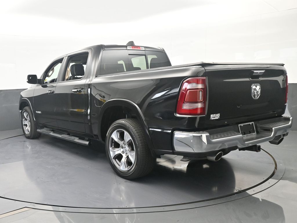 Used 2020 Diamond Black Crystal Pearlcoat Ram Laramie image 4