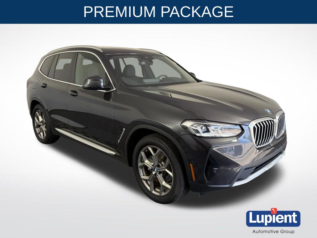 Gray (Dark Graphite Metallic) 2023 BMW X3 SUV / Crossover All-Wheel Drive 8-Speed Automatic