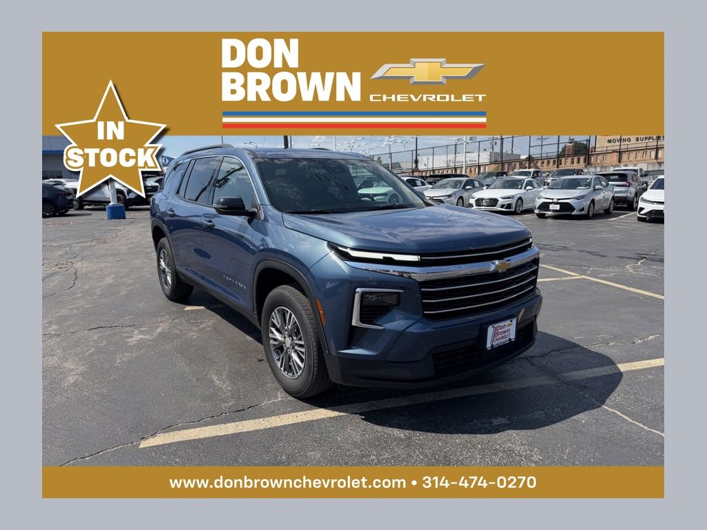 Lakeshore Blue Metallic 2026 Chevrolet Traverse SUV / Crossover Front-Wheel Drive 8-Speed Automatic