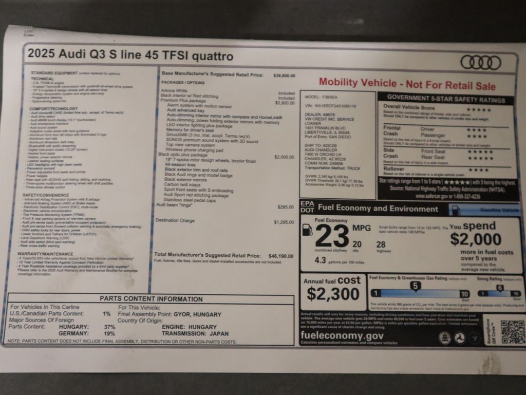 Thumbnail: 2025 Audi Q3 - 10