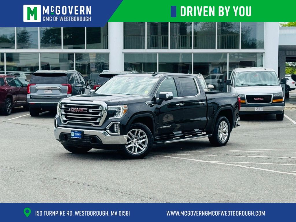 Black (Ebony Twilight Metallic) 2021 GMC Sierra 1500 Pickup Truck Four-Wheel Drive Automatic